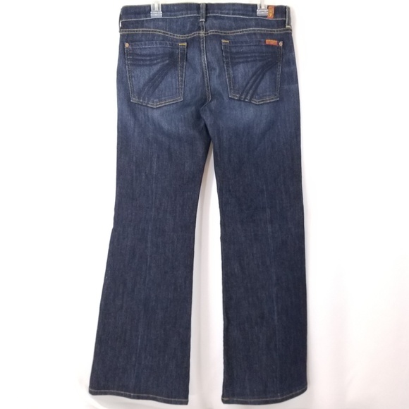7FAMK 7 For All Mankind DOJO Jeans Dark Wash 31 - Picture 4 of 8